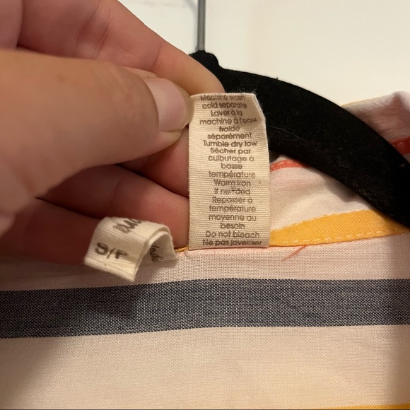 Japna | Front Tie Button Up Shirt - Picture 14 of 14